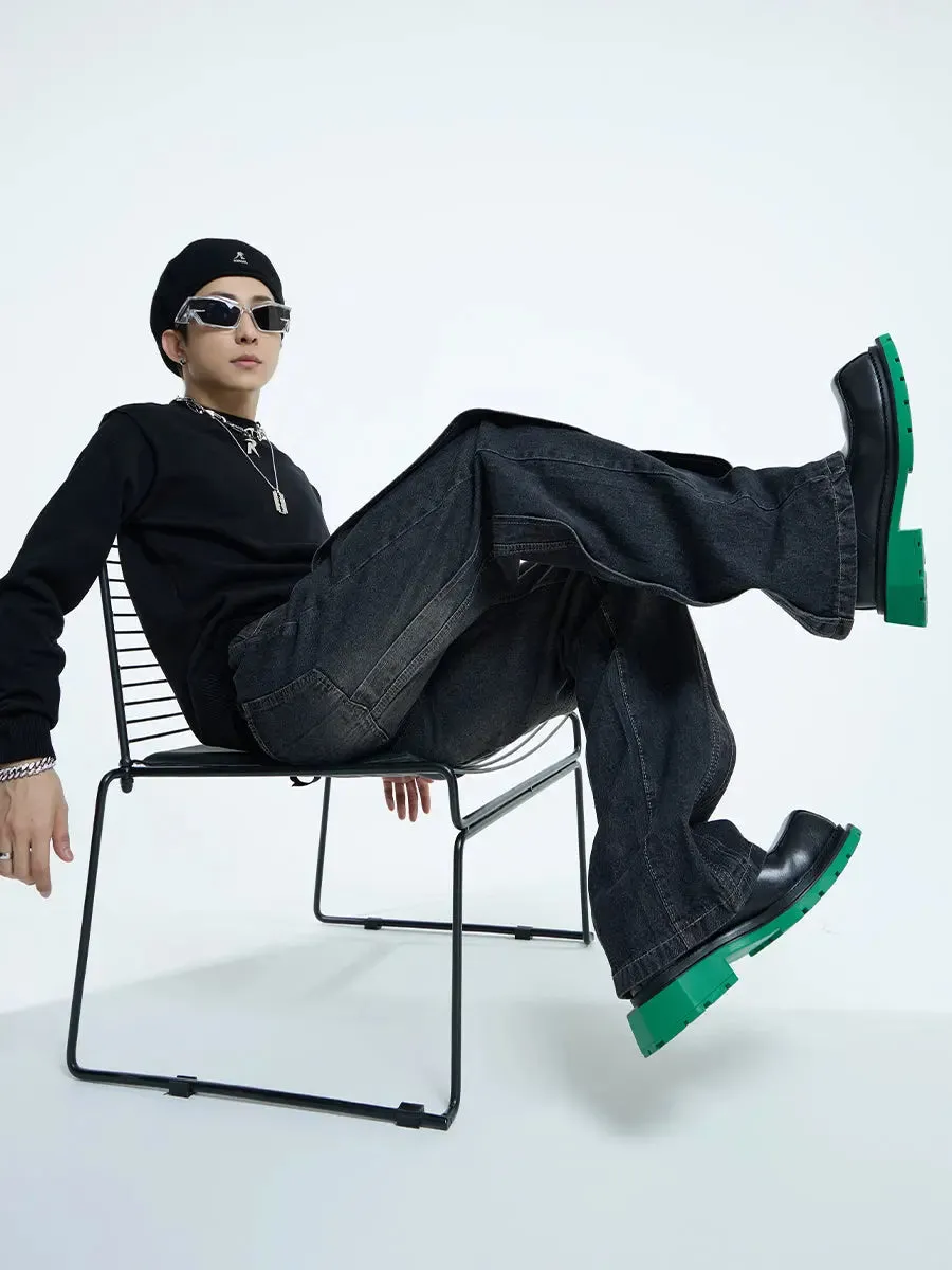 【23s September.】Hip-Hop Relaxed Straight Jeans