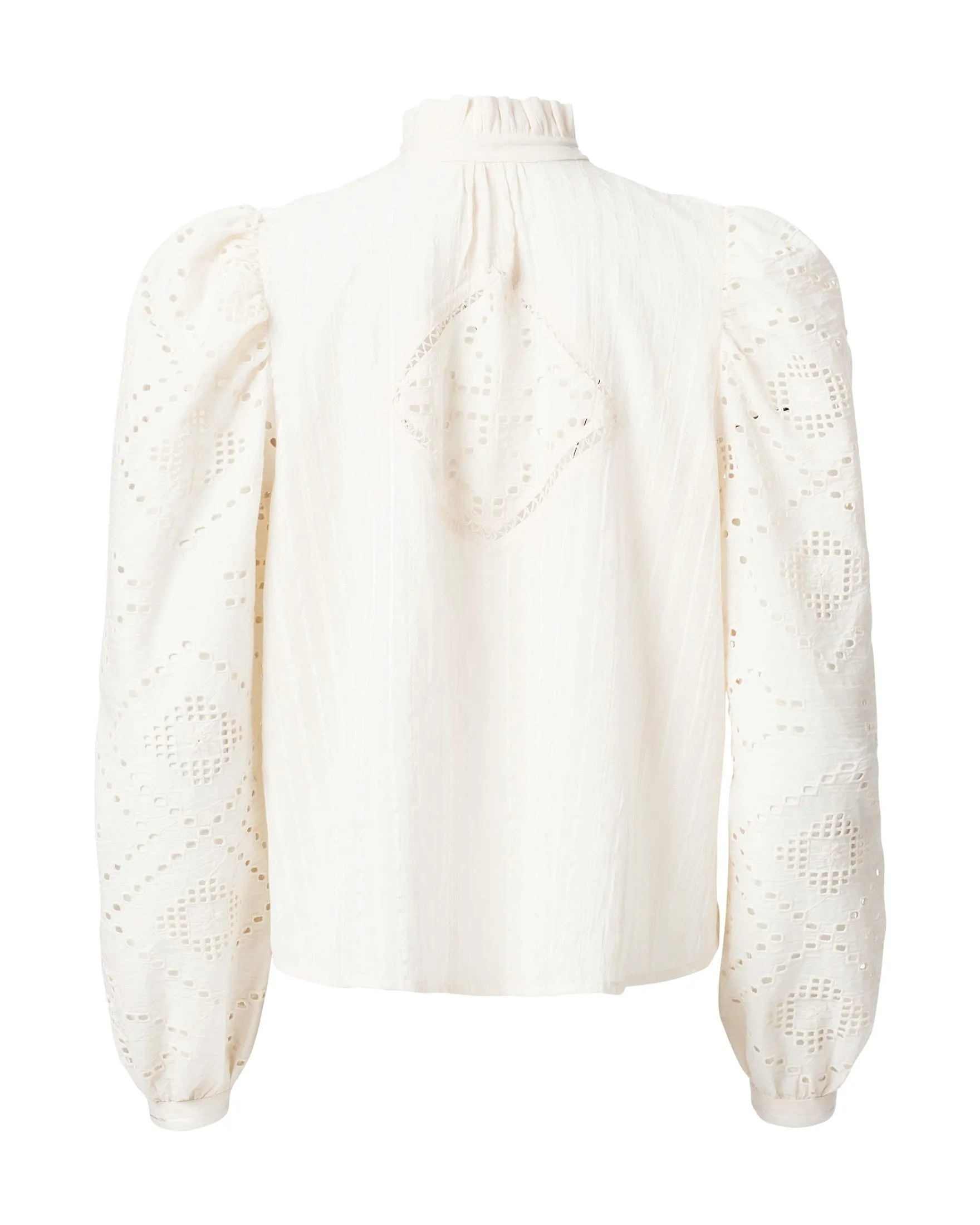 Alix of Bohemia Annabel shirt ivory pearl