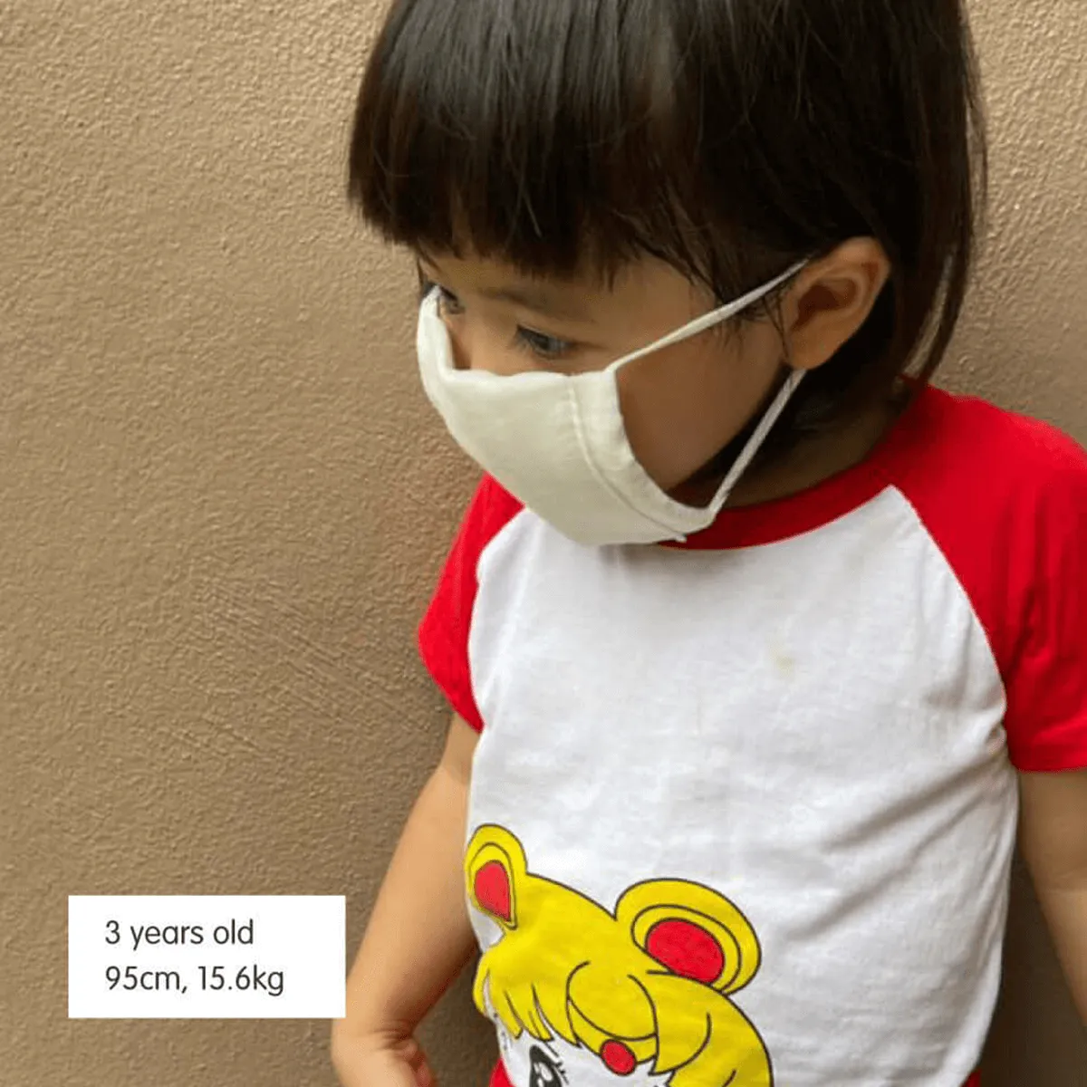Antibacterial Gauze Face Mask 3 pcs