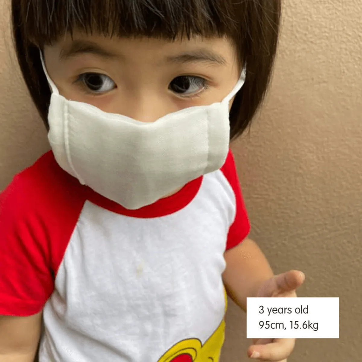 Antibacterial Gauze Face Mask 3 pcs