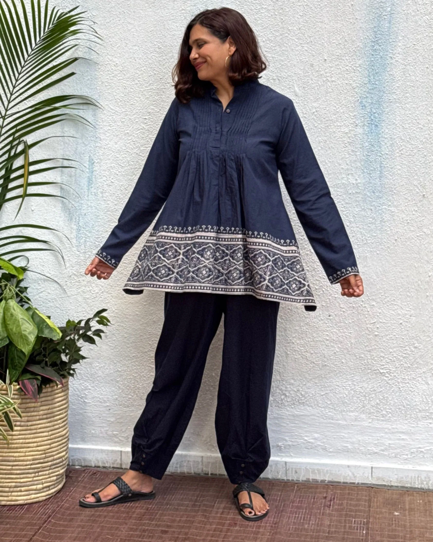 Arundhati Block Printed Cotton Kurti