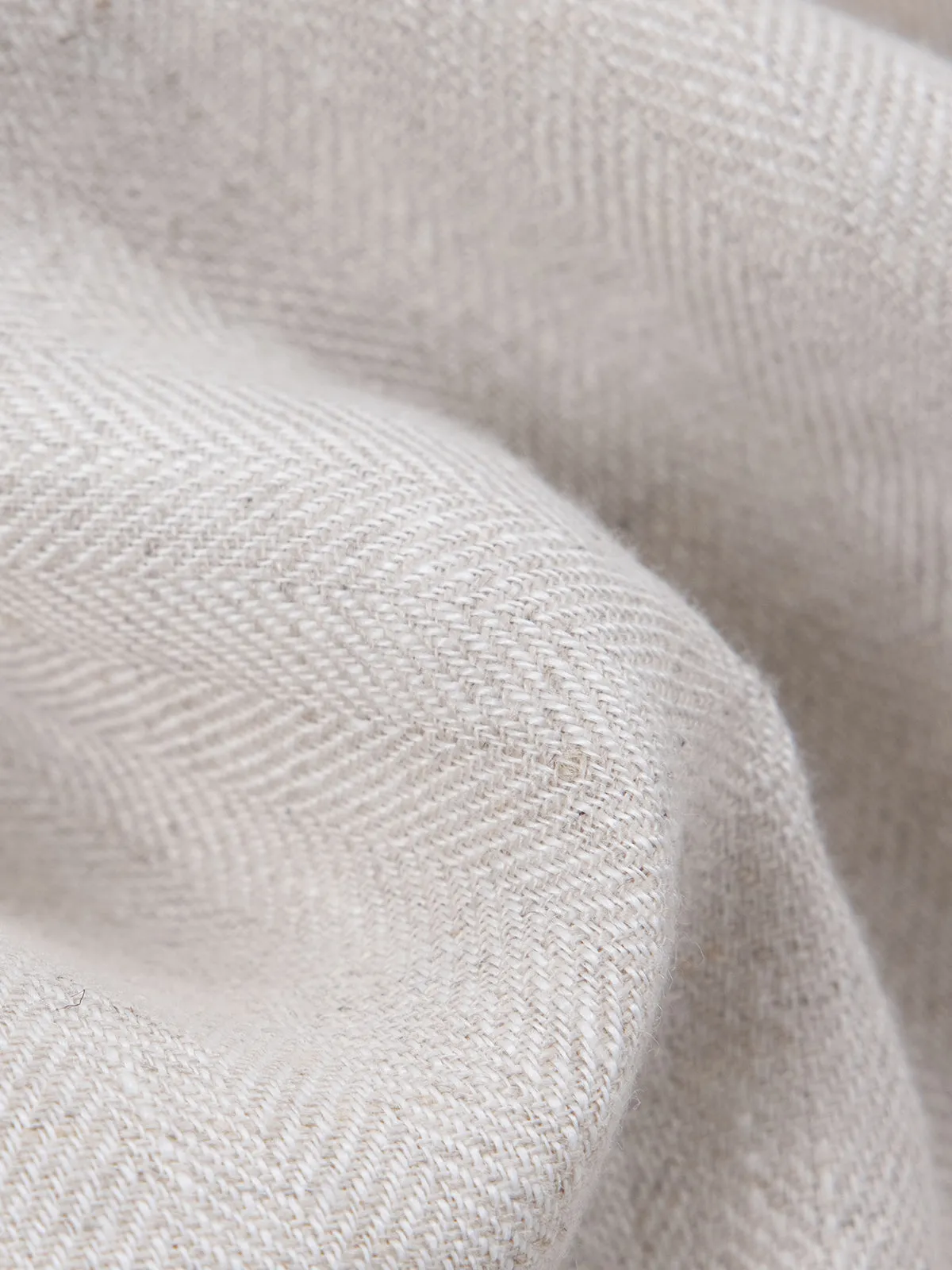 ASOBIO Mid-Rise Loose Straight Linen Pants