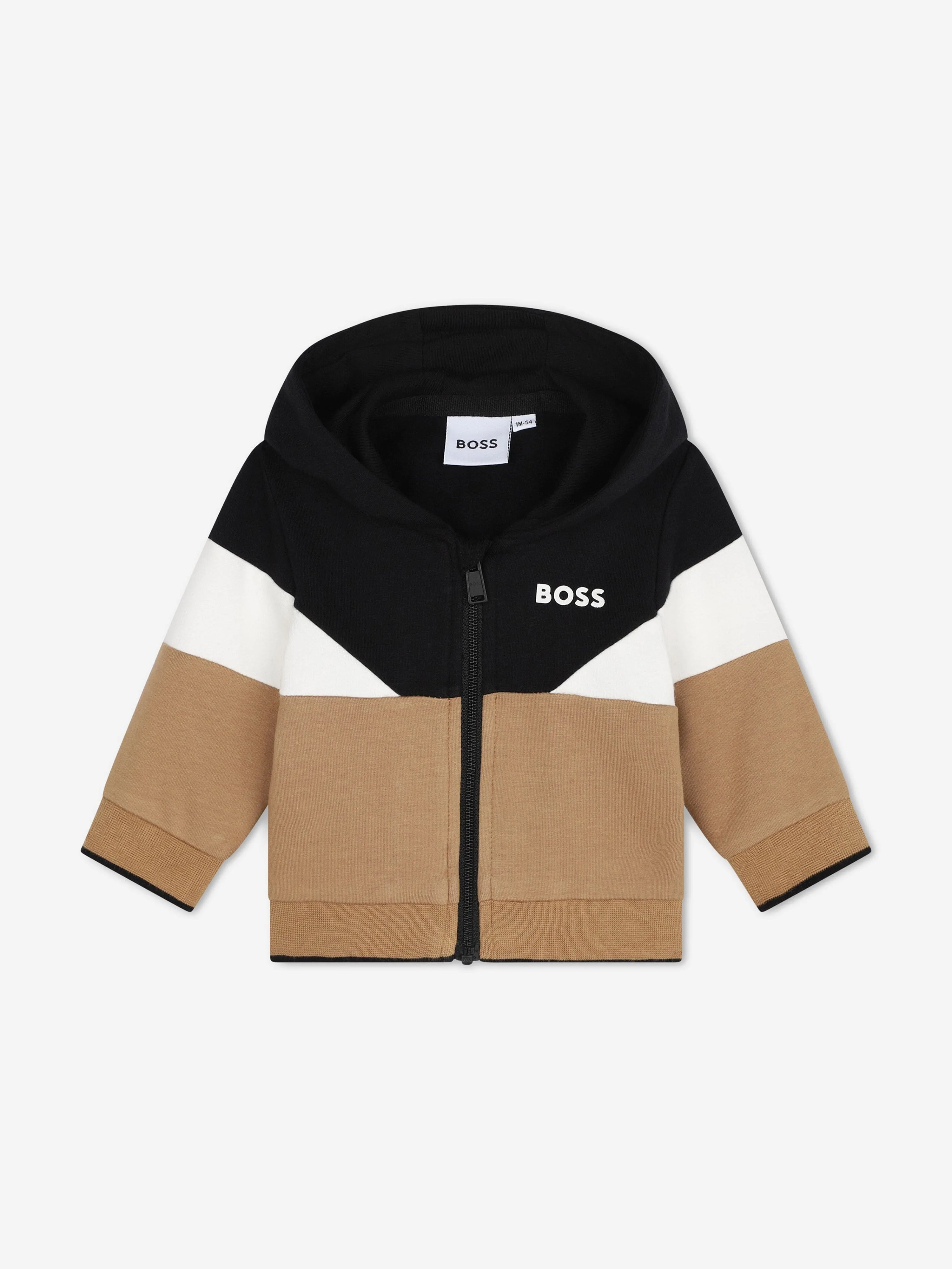 BOSS Baby Boys Tracksuit Gift Set in Brown