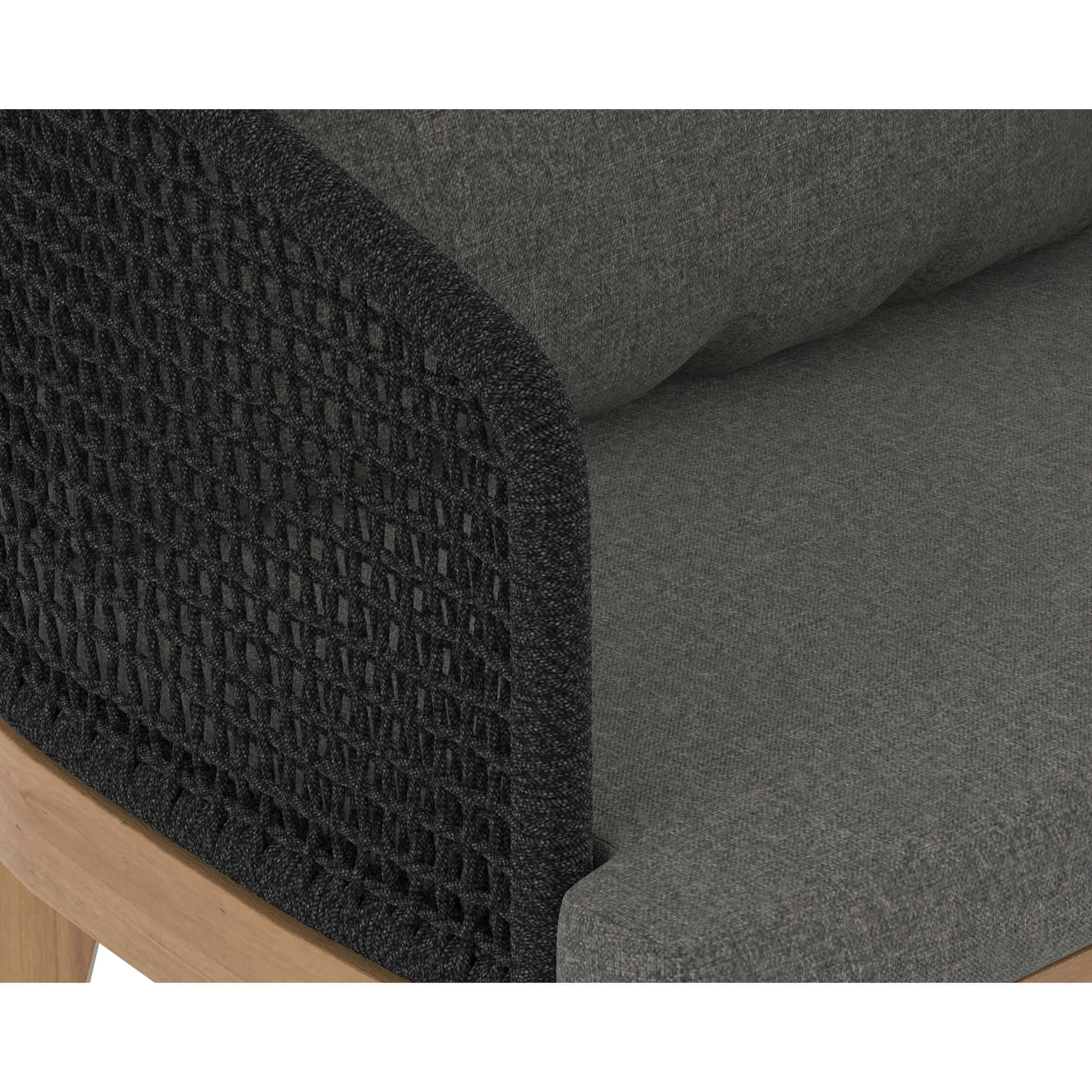 Capri Arm Chair, Gracebay Grey