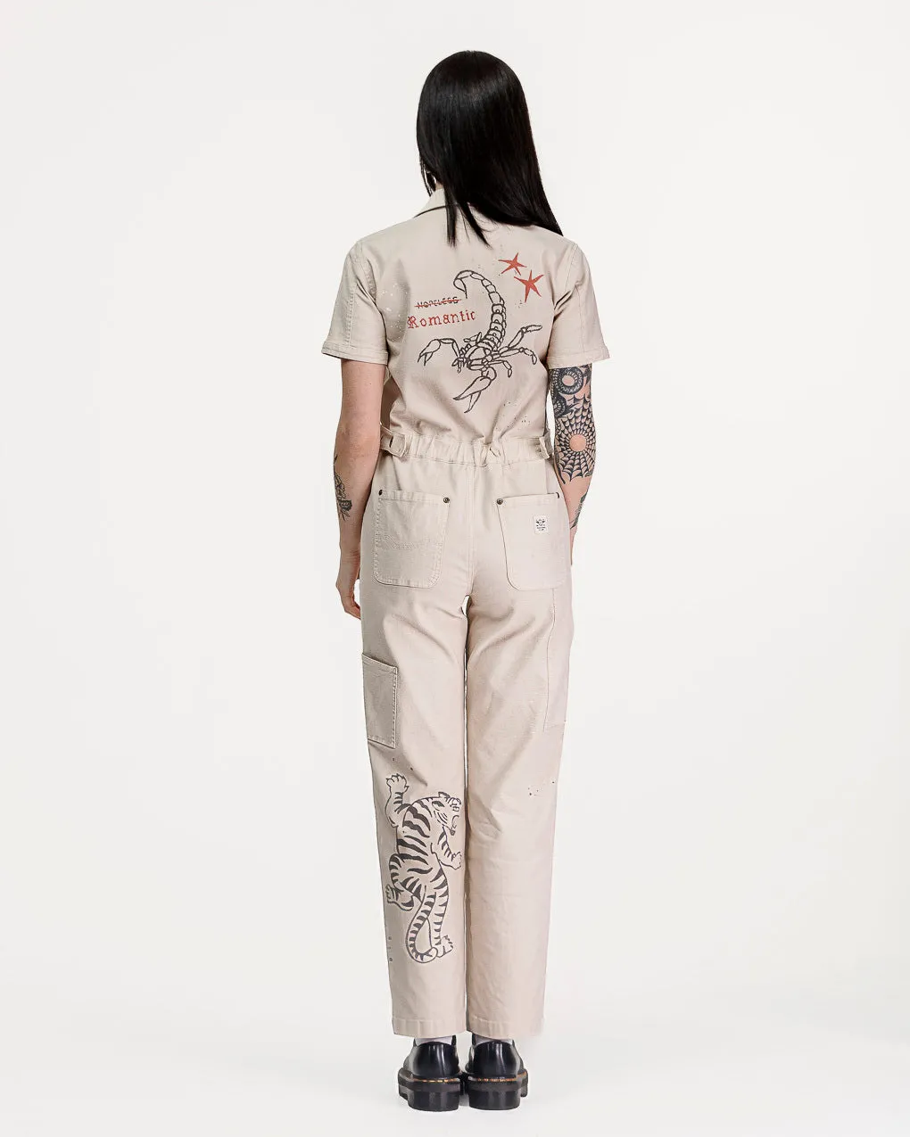 Chaos Carpenter Boilersuit - Vintage Bone