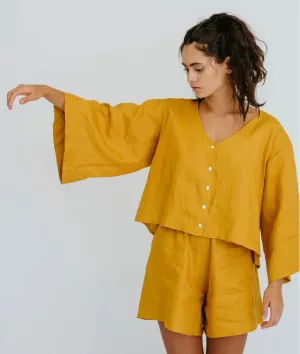 Common Stitch Pipit Loungewear Set Pattern 6-12