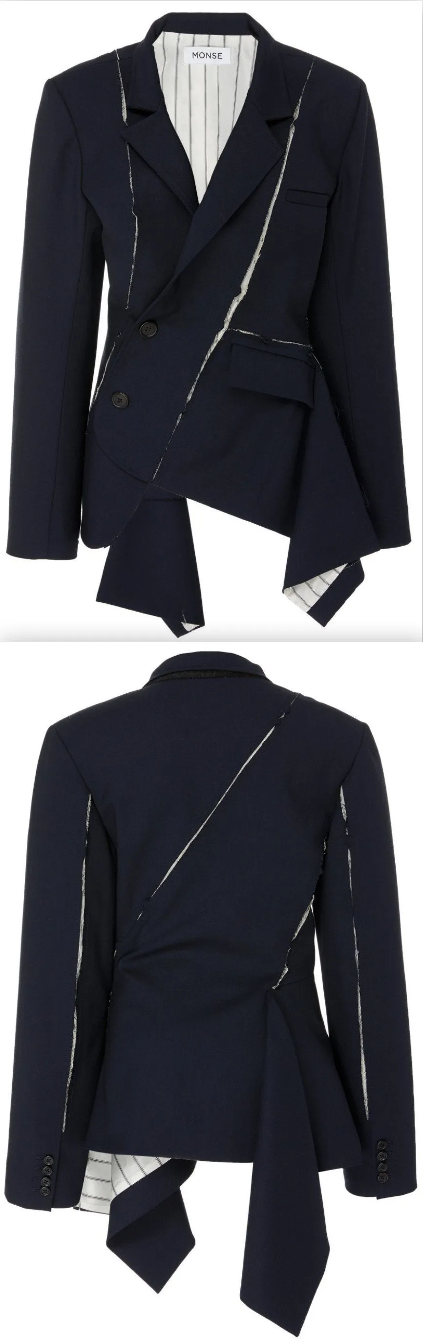 Deconstructed Slashed Jacket