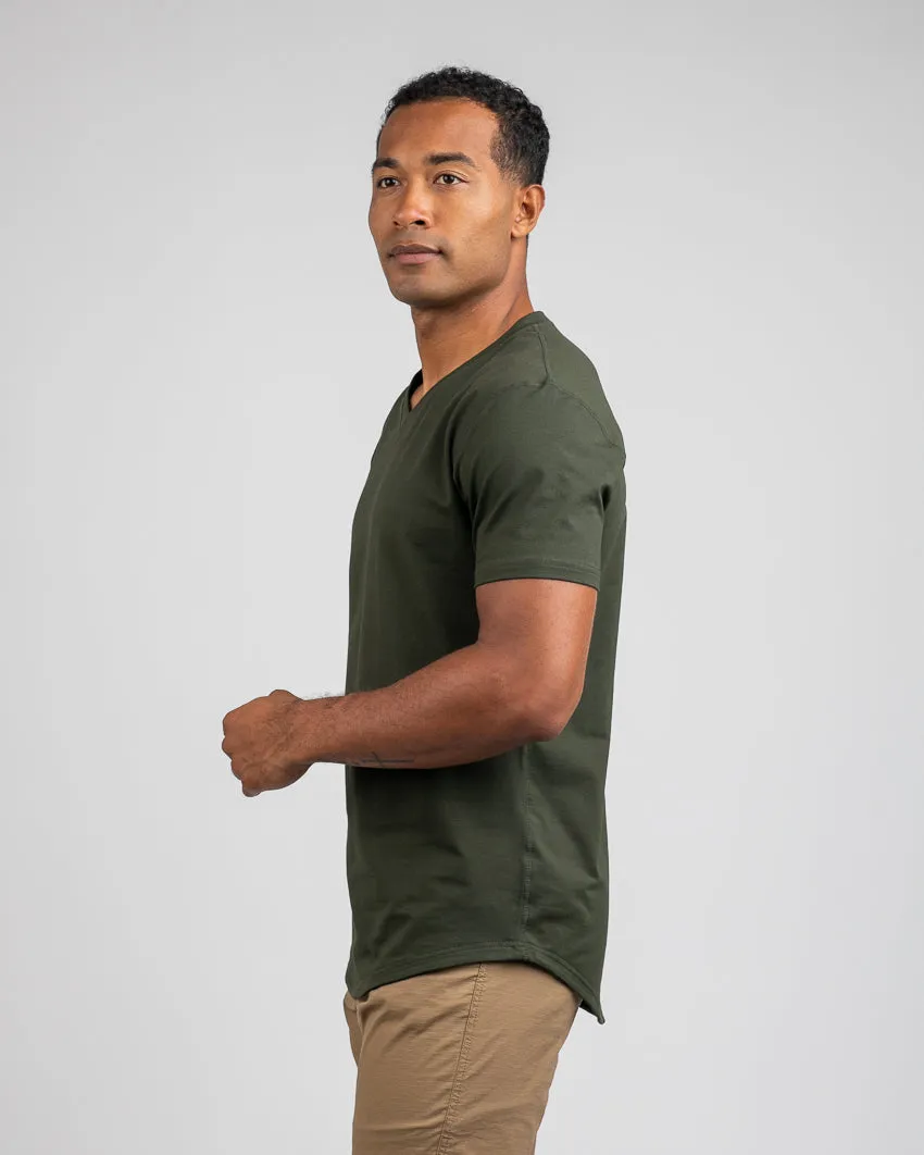 Drop-Cut V-Neck: LUX <!-- Size XXXL -->