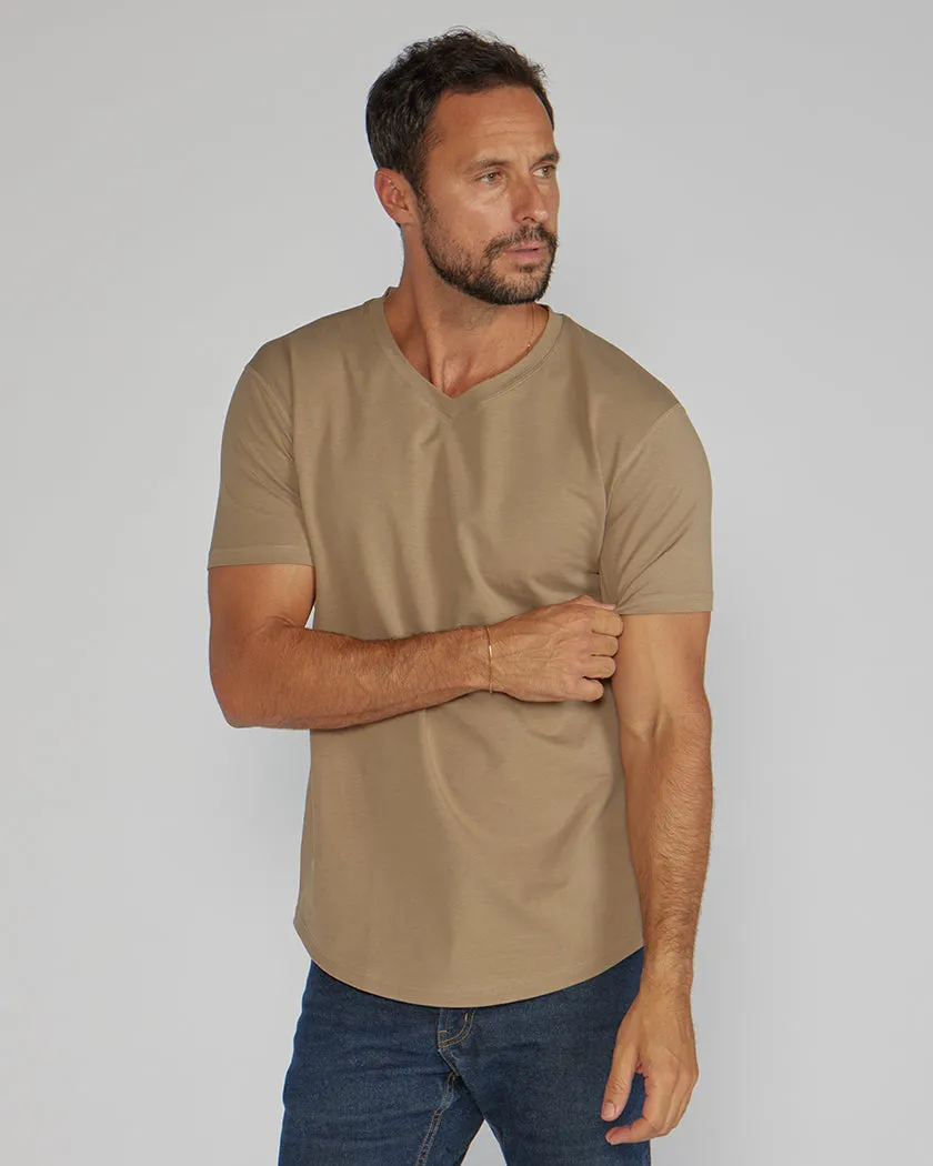 Drop-Cut V-Neck: LUX <!-- Size XXXL -->