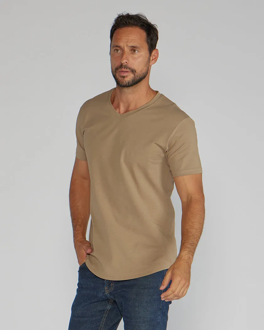 Drop-Cut V-Neck: LUX <!-- Size XXXL -->