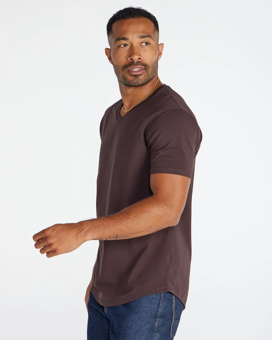 Drop-Cut V-Neck: LUX <!-- Size XXXL -->