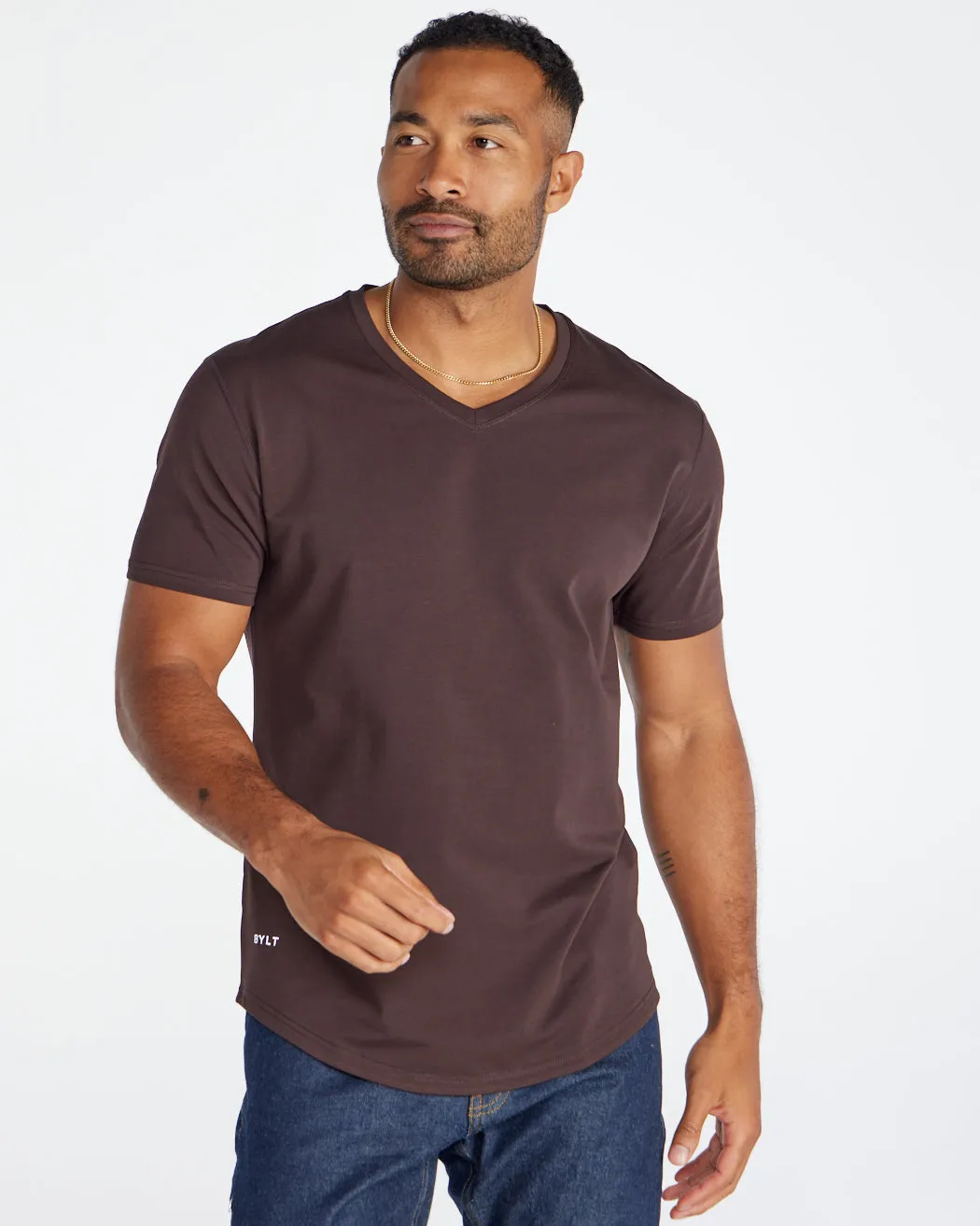 Drop-Cut V-Neck: LUX <!-- Size XXXL -->