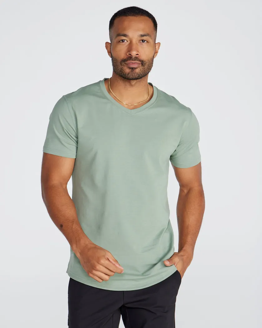 Drop-Cut V-Neck: LUX <!-- Size XXXL -->
