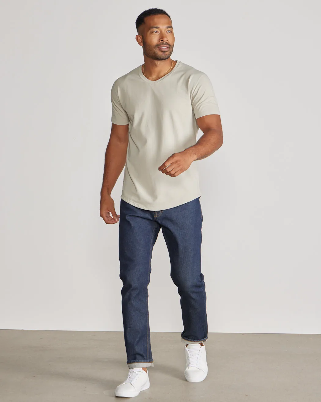 Drop-Cut V-Neck: LUX <!-- Size XXXL -->