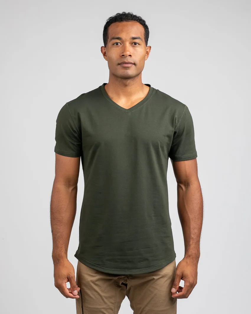 Drop-Cut V-Neck: LUX <!-- Size XXXL -->