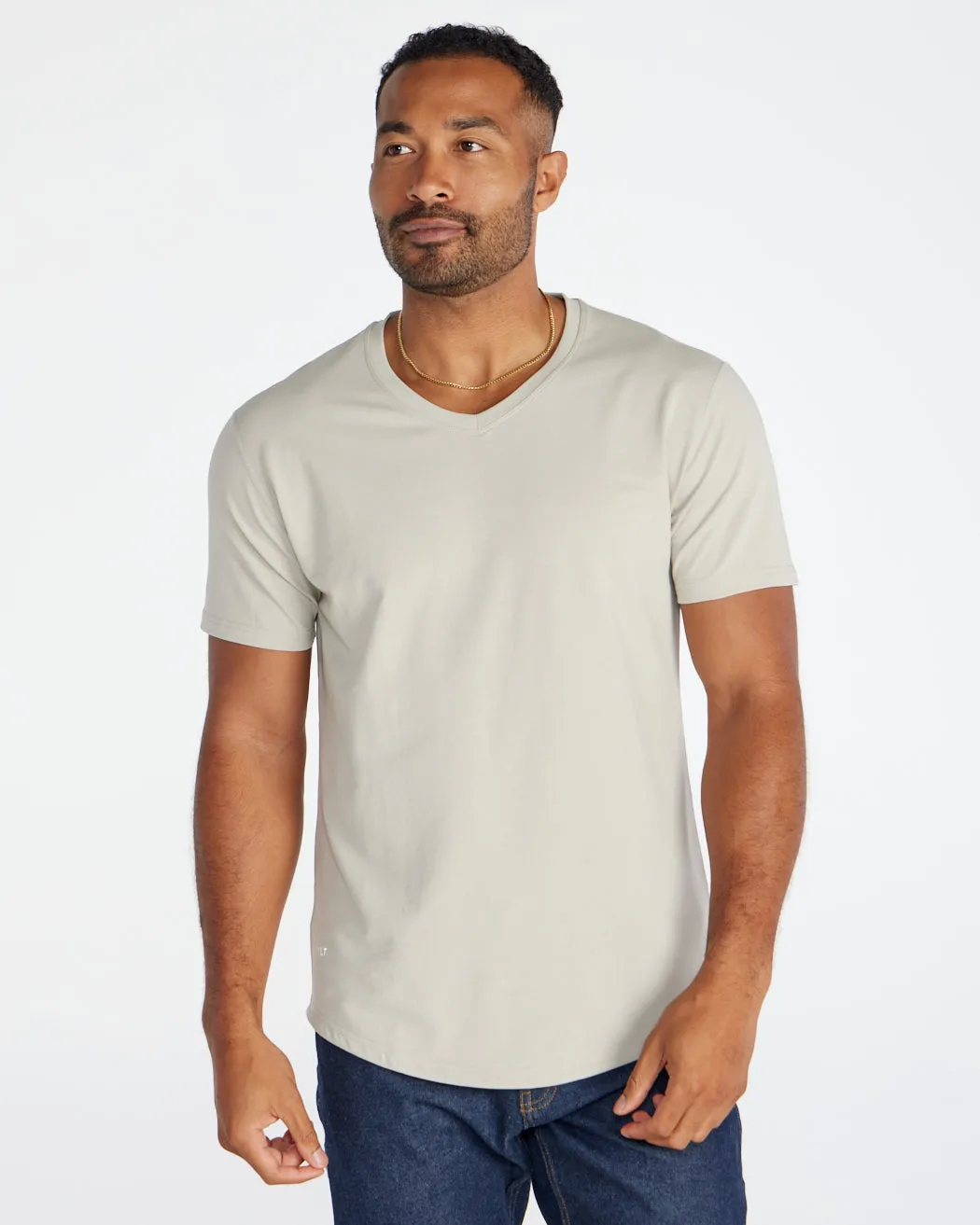Drop-Cut V-Neck: LUX <!-- Size XXXL -->
