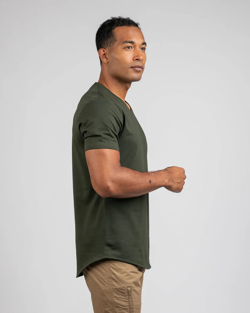 Drop-Cut V-Neck: LUX <!-- Size XXXL -->