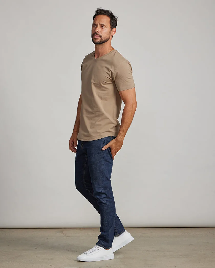 Drop-Cut V-Neck: LUX <!-- Size XXXL -->