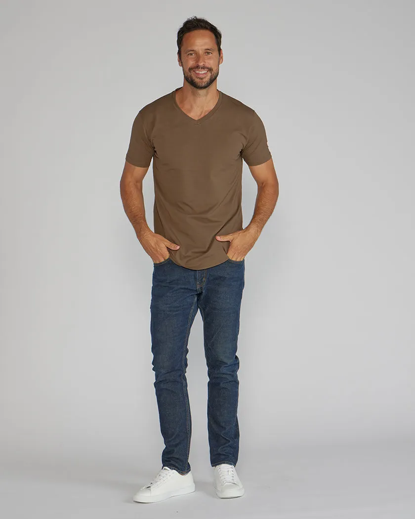Drop-Cut V-Neck: LUX <!-- Size XXXL -->