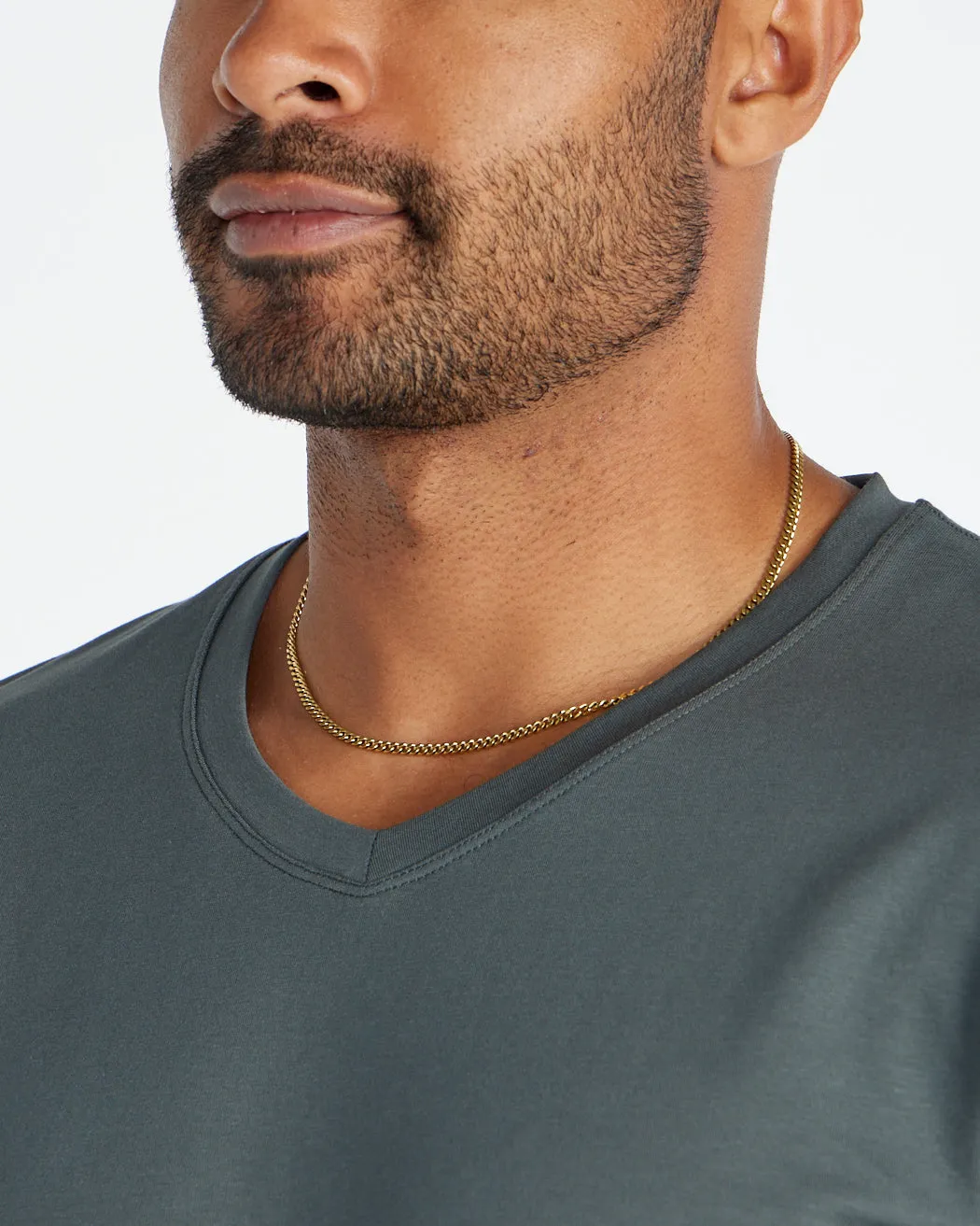 Drop-Cut V-Neck: LUX <!-- Size XXXL -->