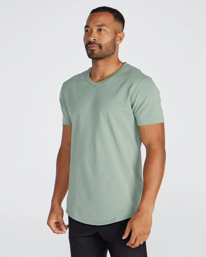 Drop-Cut V-Neck: LUX <!-- Size XXXL -->