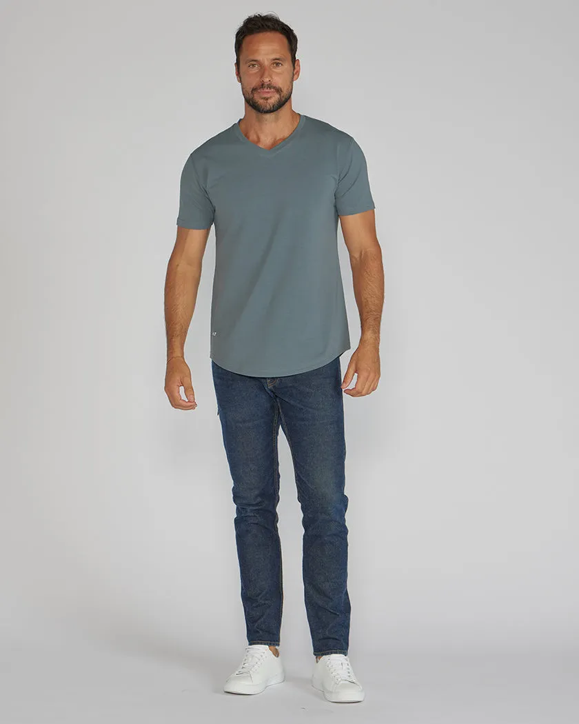 Drop-Cut V-Neck: LUX (Size S)