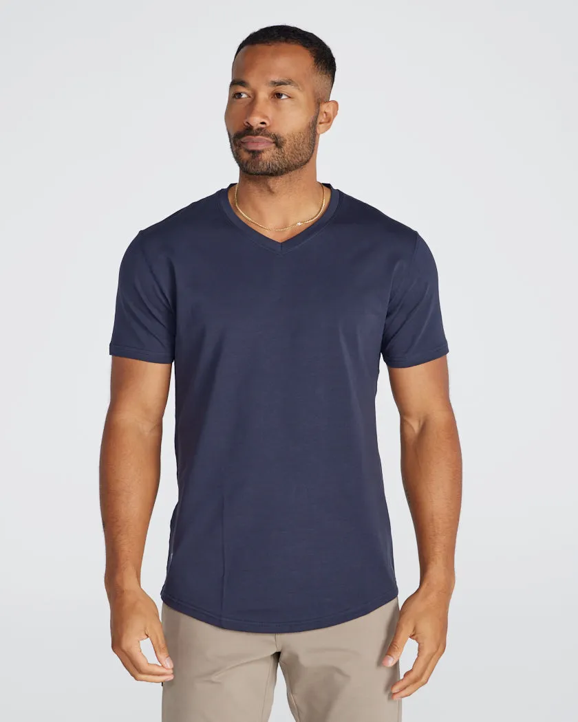 Drop-Cut V-Neck: LUX (Size S)