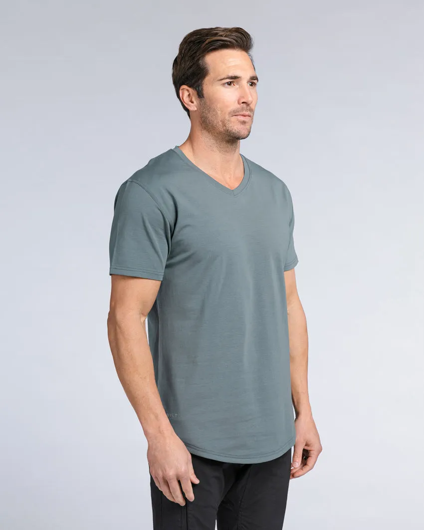 Drop-Cut V-Neck: LUX (Size S)