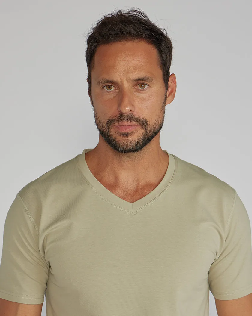Drop-Cut V-Neck: LUX (Size S)
