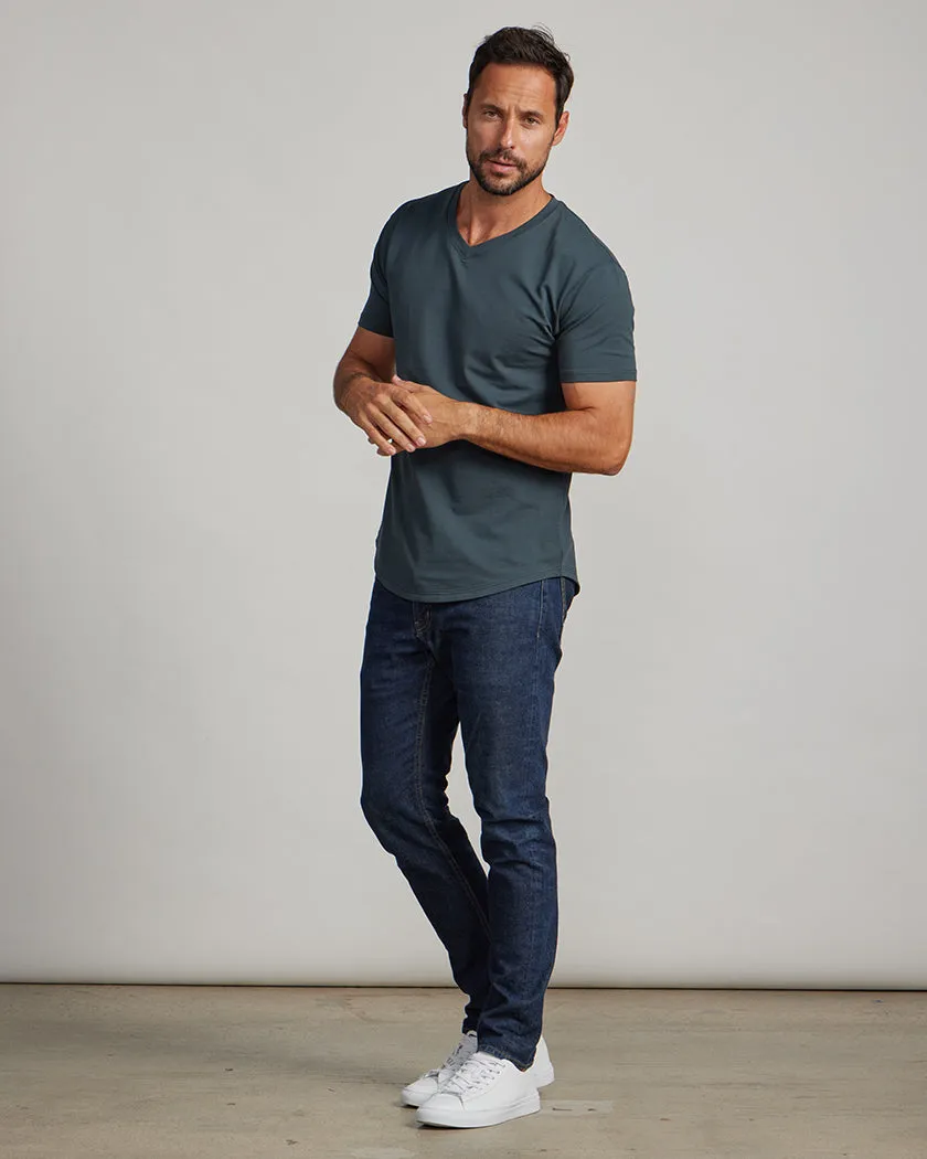 Drop-Cut V-Neck: LUX (Size S)