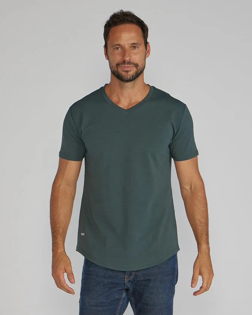 Drop-Cut V-Neck: LUX (Size S)