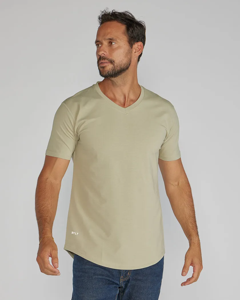 Drop-Cut V-Neck: LUX (Size S)