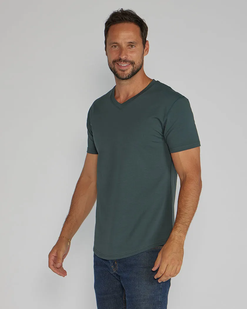 Drop-Cut V-Neck: LUX (Size S)