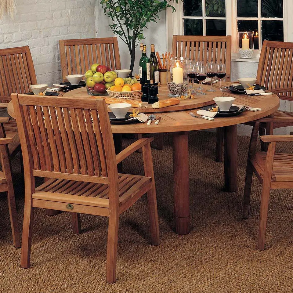 Drummond Teak Lazy Susan Circular