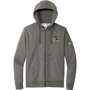 Dupage Black Bears Nike Club Fleece Sleeve Swoosh Full-Zip Hoodie