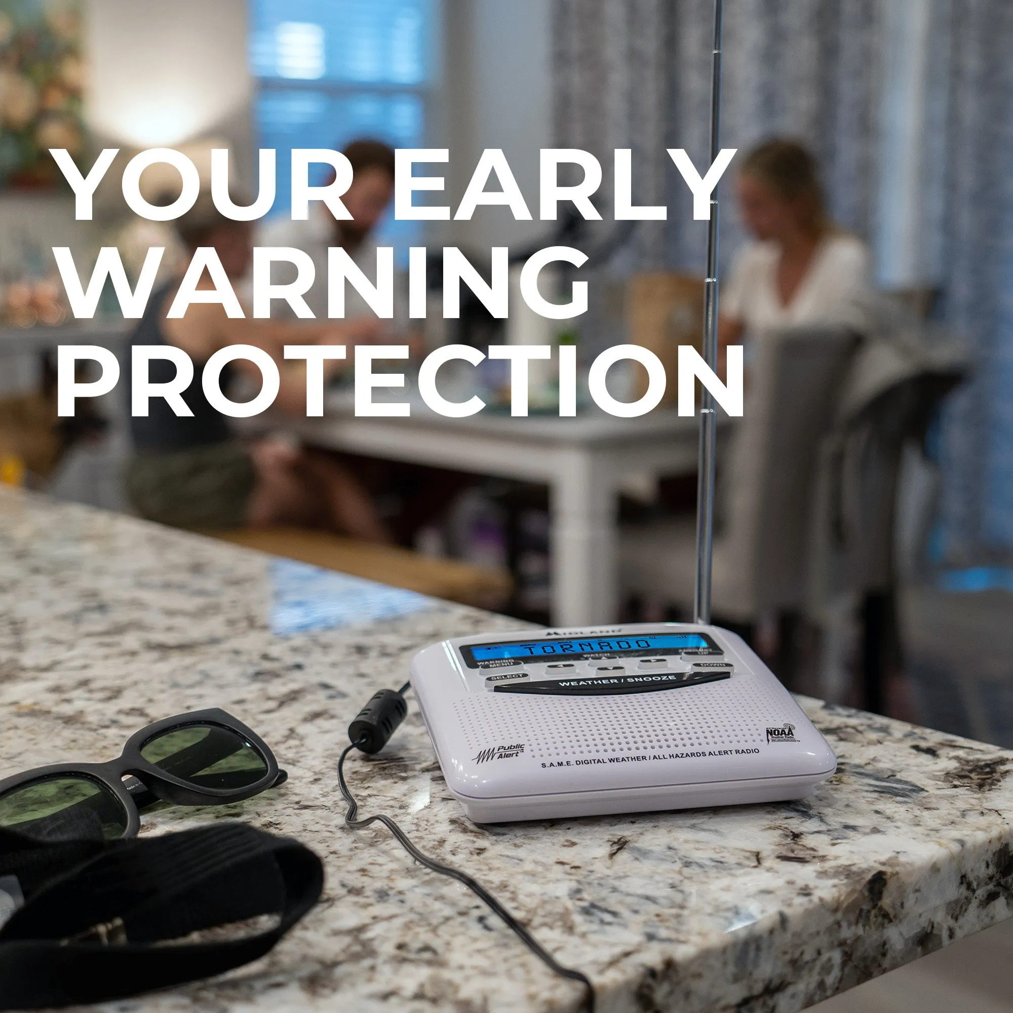 E Ready® NOAA Weather Alert Radio - WR120