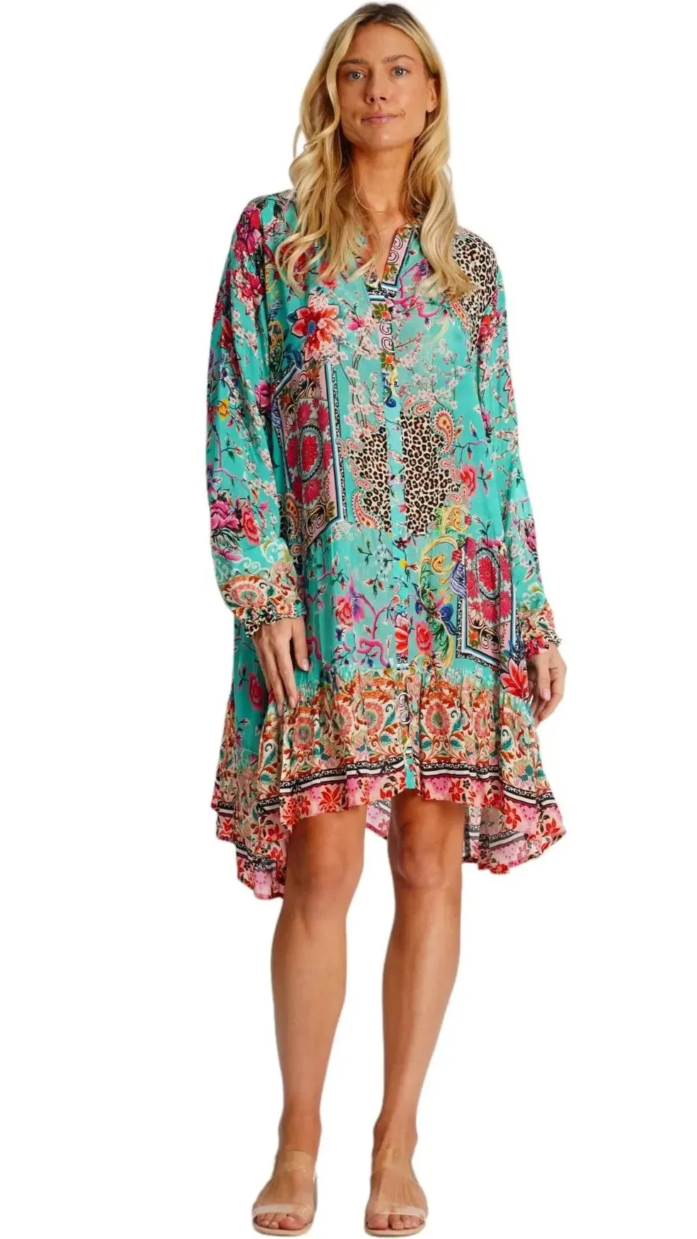 Flowy Shirt Dress