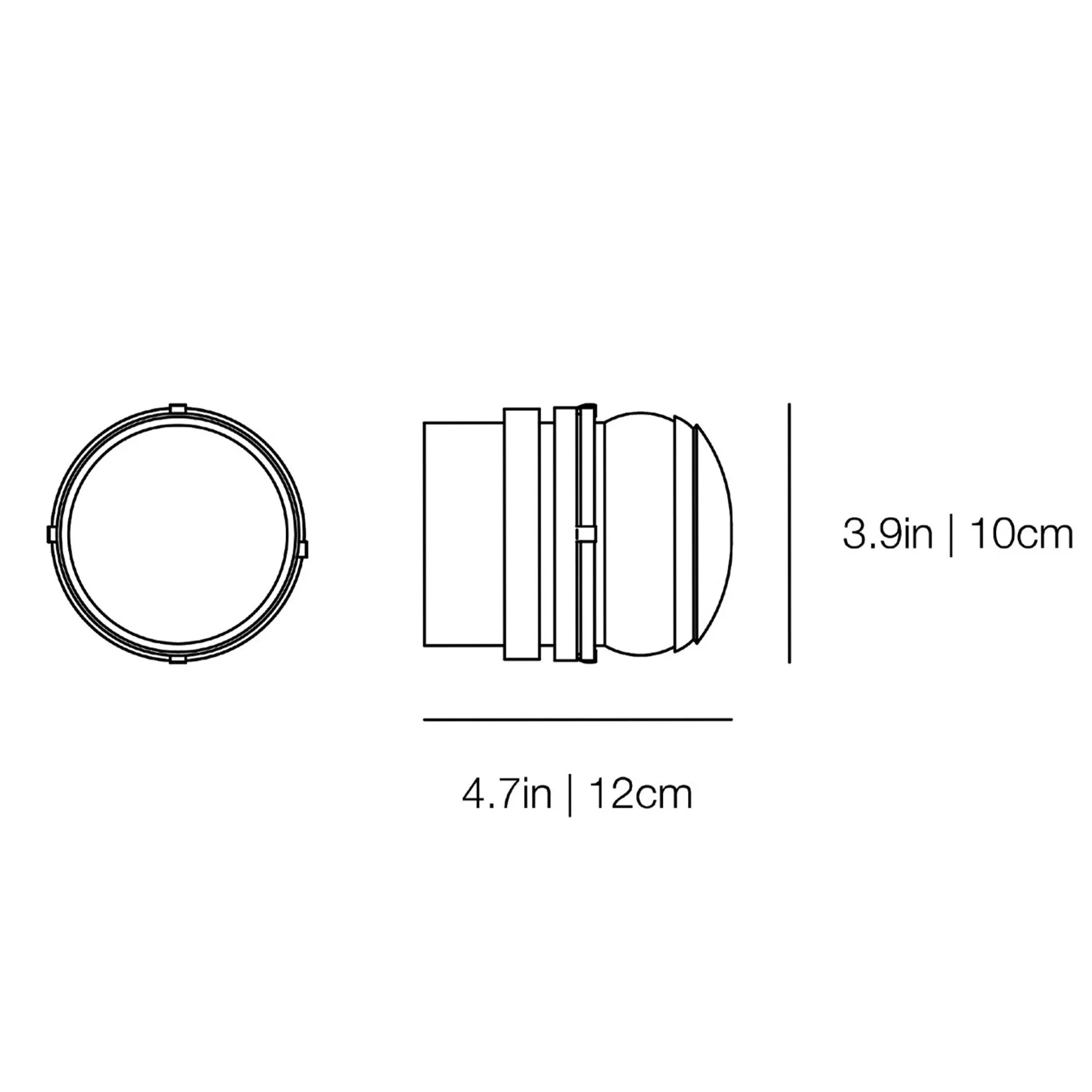 Fresnel 1148/LBT - Indoor Wall Lamp