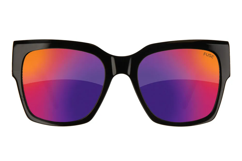 Fuse Amelia Sunglasses | Gloss Black
