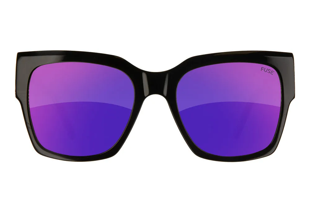 Fuse Amelia Sunglasses | Gloss Black