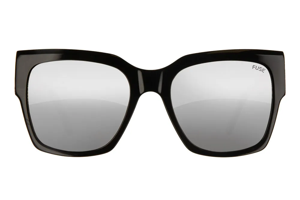 Fuse Amelia Sunglasses | Gloss Black