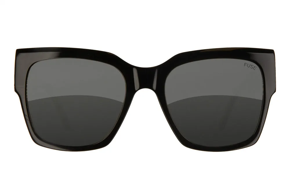 Fuse Amelia Sunglasses | Gloss Black