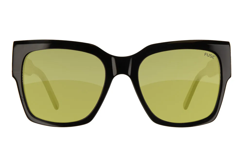 Fuse Amelia Sunglasses | Gloss Black