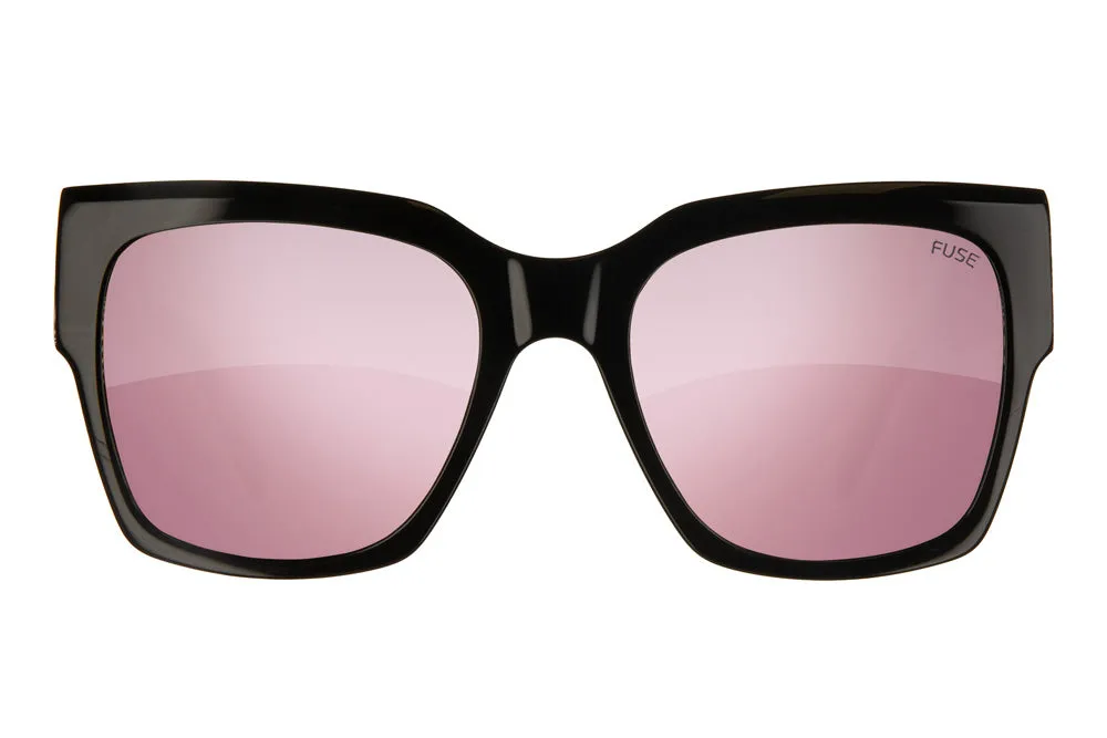 Fuse Amelia Sunglasses | Gloss Black