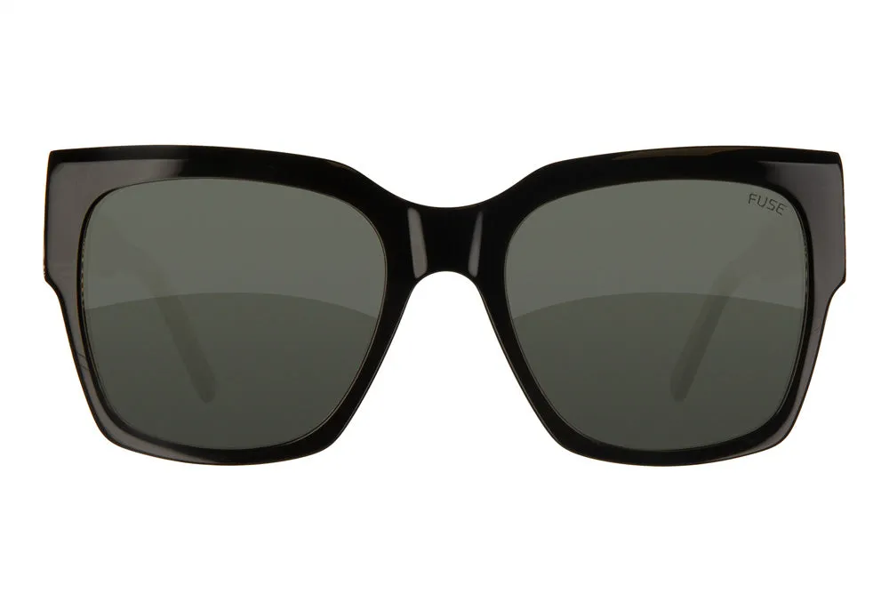 Fuse Amelia Sunglasses | Gloss Black