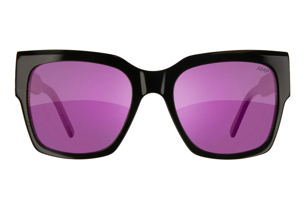Fuse Amelia Sunglasses | Gloss Black