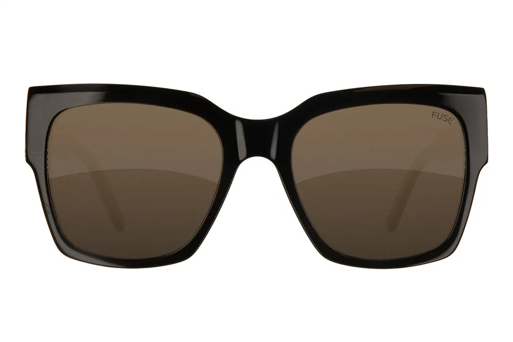 Fuse Amelia Sunglasses | Gloss Black