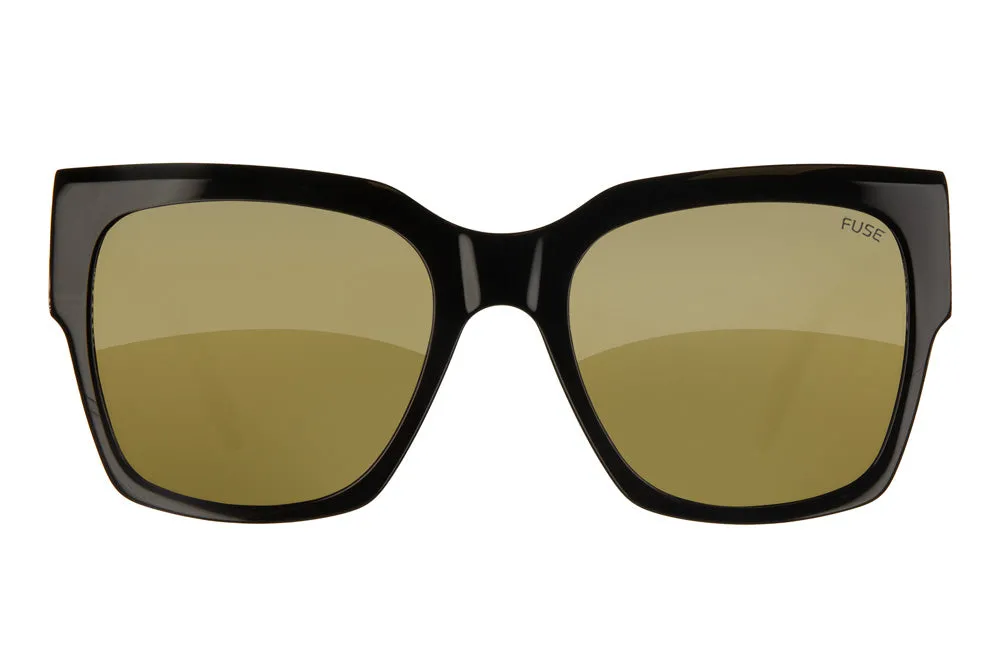 Fuse Amelia Sunglasses | Gloss Black