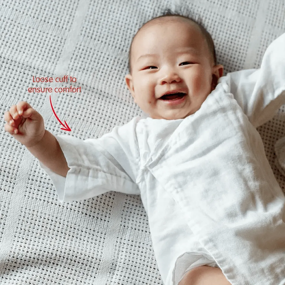 Gauze Long Undershirt 2 pcs (0-9 months)