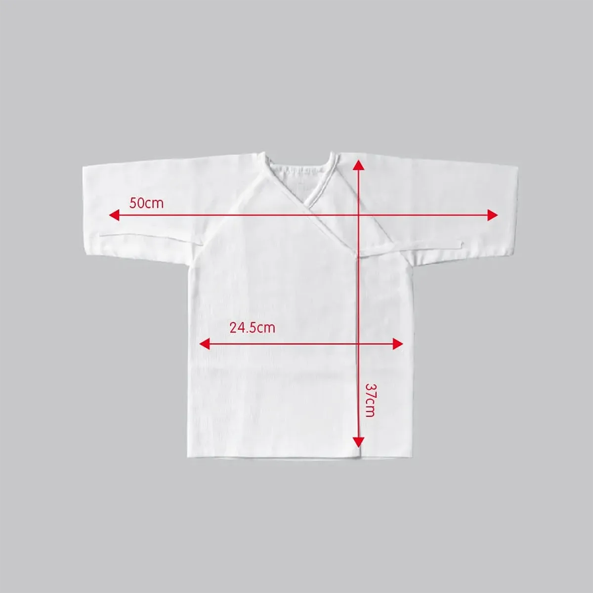 Gauze Short Undershirt 2 pcs (0-9 months)